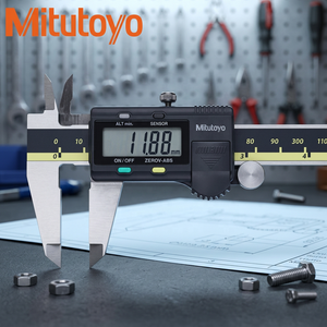 Calibrador Vernier Digital Mitutoyo CD-15AX, Rango de Medición de 0-150 mm, Precisión de 0.01 mm, Material de Acero, Hecho en Japón - Product Image 3