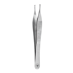 Pinzas de microcirugía Adson de 4.75 pulgadas, 12 dientes, punta fina, rectas, de acero inoxidable, manuales, autoclavables, reutilizables, para cirugía plástica - Product Image 4