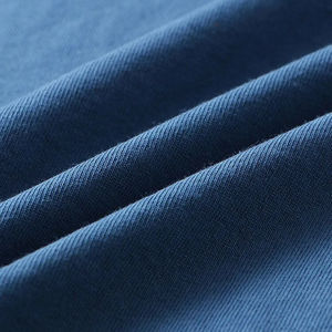 T-shirt à manches courtes pour homme, coupe classique, 100% coton, respirant, tricoté, vêtements de sport pour la salle de sport, entraînement, course à pied, fitness - Product Image 6