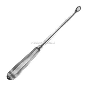 High Quality A-1 VERITAS Simonn Bone Curette Stainless Steel Orthopedic Bone Surgery Instruments | needle holder - Product Image 6