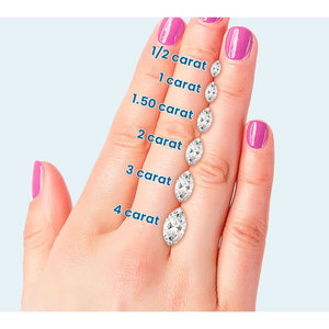 Diamante CVD con Corte Brillante en Forma de Marquesa, Cultivado en Laboratorio, Certificado por IGI, Claridad VVS VS, Color EF, 0.50-4.00 Quilates, Suelto para Joyería Fina - Product Image 1