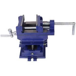 Étau à glissière croisée de 4 pouces pour perceuse à colonne, fraisage de métal, machine de serrage de table 2 axes X Y pour le travail du bois - Product Image 2