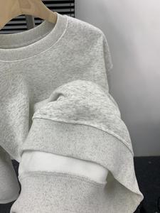 เสื้อสเวตเชิ้ตแบบสวมใส่ได้ทั้งชายและหญิง ลายพิมพ์ทันสมัย คอกลม มีซับใน เหมาะสำหรับฤดูหนาว แขนยาว พิมพ์ลายสำหรับผู้ชาย - Product Image 2