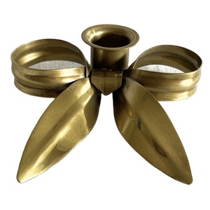 Metal Iron Candlestick Home Christmas Thanksgiving <b>Table</b> Lighting Decor Candle Holder - Product Image 1