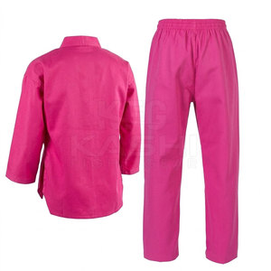 Classic Soft Unisex BJJ Kimono Reinforced Stitching Breathable Quick Dry Polyester/Cotton Martial Arts Gi Front for School Club - Product Image 2