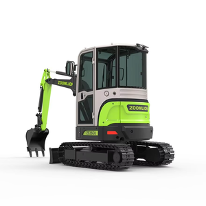 Mini-excavatrice sur chenilles ZE26GU avec moteur et boîte de vitesses, garantie de 2 ans, roulements et pompe haute efficacité - Product Image 1