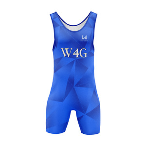 Combinaison de lutte pour hommes, impression numérique personnalisée, spandex/polyester, extensible, durable, séchage rapide, légère, haute qualité - Product Image 5