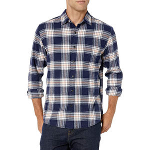 Camisas de Vestir para Hombre, Diseño Casual y Profesional, Tejido de Franela Teñido, Hecho en Pakistán, Alta Calidad, Primavera, 100% Algodón a Cuadros - Product Image 3