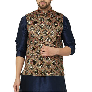 Servicios OEM y ODM, Chalecos sin Mangas para Hombre de Diseño Elegante Hechos a Mano, Chalecos Afganos para Fiestas y Bodas, Gran Venta - Product Image 1