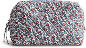 Trendy Heat-Transfer Printed Leather <b>Cosmetic</b> Bag 120g Fabric Modern Travel Makeup Pouch Fashion Toiletry <b>Organizer</b> Case - Product Image 3