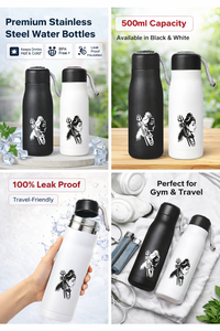 Botella de Acero Personalizada Bholenath con Impresión para el Día del Padre y el Día de la Madre - Producto Promocional para Oficina - Product Image 2