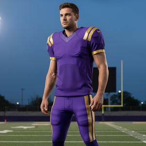 Uniformes de Fútbol Americano Personalizados, Camisetas Sublimadas para Equipos, Venta al Por Mayor, Transpirables, para Adultos, Secado Rápido, Absorción de Humedad - Product Image 5