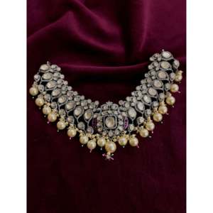 Collar de Plata 92.5 con Moissanita - Product Image 1