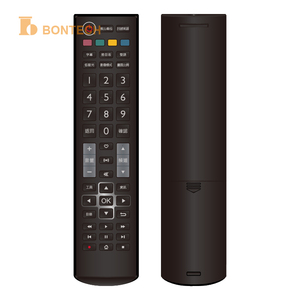Hot Selling Bontech B-50 Custom Logo Infrared Transmitter Black TV <b>Remote</b> <b>Controller</b> with LED Indicator <b>Light</b> and >10m Range - Product Image 3