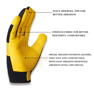 Comfortable Mechanic <b>Gloves</b> With Durable Palm Protection And Breathable Design Mechanic <b>Gloves</b> - Product Image 2