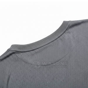 T-shirt en polyester à séchage rapide pour activités de plein air et fitness estival, couleur unie tendance - Product Image 4