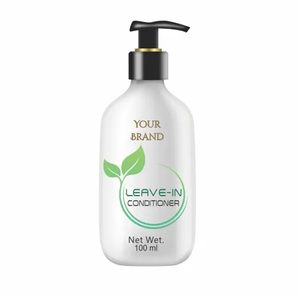 Après-shampoing hydratant sans rinçage à la vitamine E et aux protéines de soie – Traitement réparateur et boostant la brillance – Marque privée – Vente en gros OEM - Product Image 2