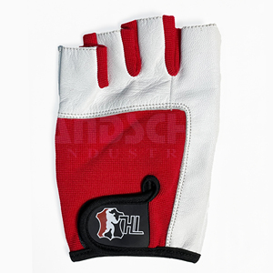 Gants de musculation GYM en PU, demi-doigts, avec fermeture à boucle et sangle de poignet réglable, unisexe, pour la musculation - Product Image 4