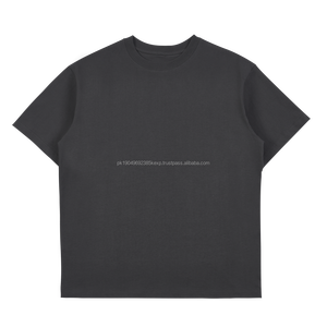 La camiseta directa de fábrica de alta calidad de color sólido 100% para hombres y mujeres puede ser Logotipo de impresión de espuma al por mayor y personalizado - Product Image 4