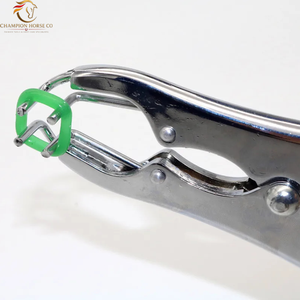 Alicates Aplicadores de Anillos de Castración Elastrator Profesionales de Acero Inoxidable Ajustables y Reutilizables, Instrumento Duradero Sin Sangre Para - Product Image 6