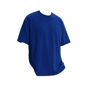 Camiseta de algodón grueso con hombros caídos y corte holgado - Product Image 3