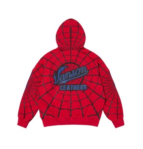 <span class=keywords><strong>Sudadera</strong></span> con Capucha y Cierre de Cremallera de Spider-Man para Hombre, Color Rojo, Estilo Casual, Corte Holgado, Ropa de Invierno, 100% Algodón, Forro Polar Ecológico - Product Image 2