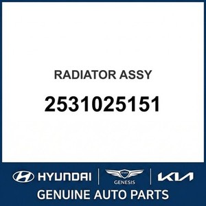 หม้อน้ำ Accent รุ่นใหม่ 2531025151 - Product Image 1