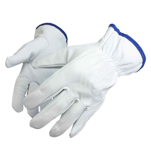 Most Demanded Product Cowhide Leather Construction Work <b>Driver</b> <b>Gloves</b> Hand Protection Industrial Working Safety Driving <b>Gloves</b> - Product Image 1