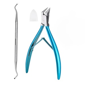 BAFA SURGICAL INSTRUMENTS SNI-NN-463 Portable Stainless Steel Manicure Set-Nail Clippers Scissors <b>Ear</b> <b>Pick</b> Thick Nails Care Feet - Product Image 2