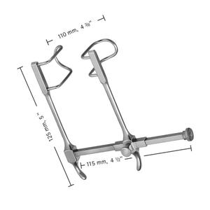 Retractor Quirúrgico Ortopédico de Acero Inoxidable, Manual, Certificado CE Clase I, Kit Quirúrgico DC-PK-0055, Juego de Tornillos Canulados de 6.5mm - Product Image 6