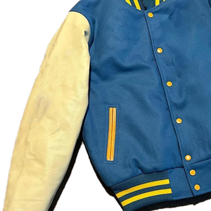 Customized Unisex <b>Winter</b> Varsity <b>Jacket</b> | Streetwear Chenille Ribbons Embroidery | Heavyweight College Letterman | Heated - Product Image 2