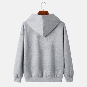 Sweat à capuche en molleton de coton brossé personnalisé pour homme, streetwear premium doux, fabricant OEM de marque privée - Product Image 2