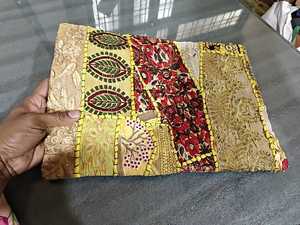 Handcrafted Sustainable Re cycled Patchwork <b>Laptop</b> Sleeves Eco Friendly Up cycled Protective Tech Case <b>for</b> 13-15 Inch <b>Laptops</b> - Product Image 5