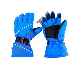 Gants de ski et de snowboard pour homme, sur mesure, chauds, électriques, imperméables, coupe-vent, avec fermeture à cordon, logo personnalisé - Product Image 1