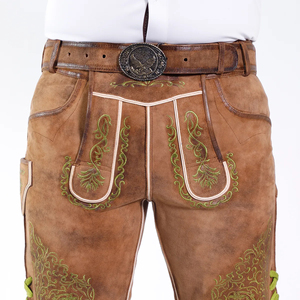 Pantalones Cortos Lederhosen Bávaros para Hombre, Fabricación de Fábrica, Personalizados, Hechos en Pakistán, Más Vendidos - Product Image 4