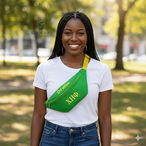 Riñonera Chi Eta Phi Sorority para mujer, bandolera, bolso de cintura para exteriores, riñonera utilitaria, bolso de cadera informal - Product Image 4