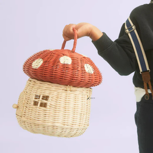 Panier à linge autoportant haut en rotin tressé à la main et résine, grand volume, moderne, écologique, avec poignée - Product Image 4
