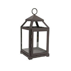 Nouvelle Arrivée : Lanterne Antique Faite à la Main pour Jardin et Intérieur, Noire, Suspendue, pour Bougies, Taille et Forme Personnalisables - Product Image 5