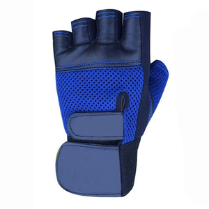 High Quality Unisex Anti-Slip Gym Fitness <b>Gloves</b> with PU Leather Customizable Color & Size for Heavy Weight Lifting - Product Image 3