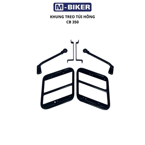 Support de sac latéral droit/gauche en acier inoxydable pour moto PH KIN KHC M-Biker Modèle 4, pour sacoches de selle MT15 - Product Image 1
