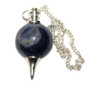 Pendules d'ange en pierre semi-précieuse avec chaîne - Product Image 4