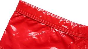 <b>Leather</b> Fasion Gay <b>Underwear</b> Thin Black Shorts Hot M-2XL Comfortable Men New Panties - Product Image 5