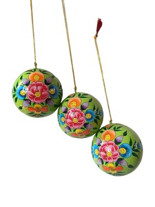 <b>Christmas</b> Decoration Ball Snowflake Tree Hanging Ornament Small Pendant DIY Scene Layout Road <b>Boxed</b> Felt Modern - Product Image 2