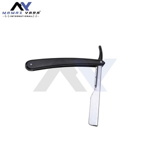 Professional Stainless Steel Straight <b>Razor</b> Blade Holder Safety Lock Guard Barber Shaving Grooming Tool for <b>Men</b> - Product Image 4