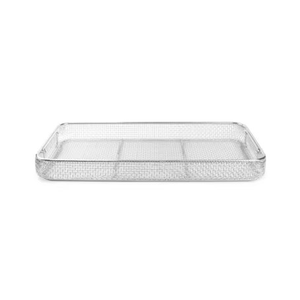Panier en treillis métallique Azicon - Acier inoxydable |   Plateau de stérilisation de qualité chirurgicale pour instruments médicaux et dentaires - Product Image 5