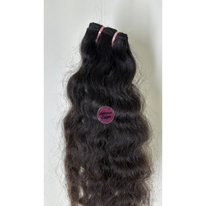 Extensiones de Cabello Humano Arrow Exim, Cabello Remy Indio, Ondulado Natural, Trama Doble a Máquina, Sin Químicos - Product Image 2