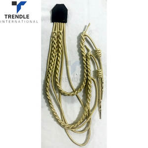Aiguillettes y Cordones de Hombro de Nailon y Algodón Personalizados al por Mayor para Uniformes - Diseño Trenzado, Colores y Tamaños Personalizados - Product Image 4