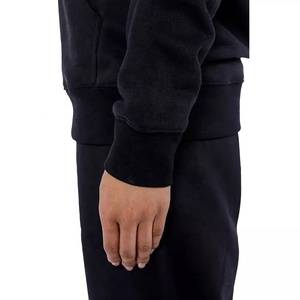 Sweat-shirt à capuche 2022 coton noir pour femmes, Logo imprimé personnalisé, 100% - Product Image 3