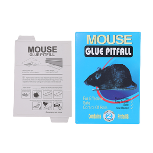 Trampa para <span class=keywords><strong>Ratones</strong></span> con Adhesivo y Película Desprendible con Aroma a Cacahuete para <span class=keywords><strong>Ratones</strong></span> Pequeños y Plagas Domésticas - Product Image 1