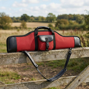 Funda vertical para pistola de caza de cuero genuino, personalizable en color, de alta calidad, con logo/tamaño personalizado, a bajo precio. - Product Image 2